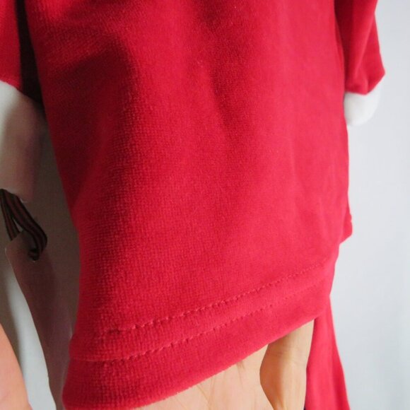 Baby Santa Christmas Costume 2pc top, footed bottom 6 months 12-16lbs - Picture 8 of 10